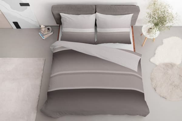 Vuodevaatteet 160x200 Satiini mikrokuitu beige