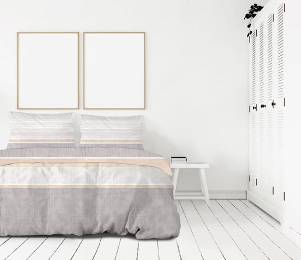 Vuodevaate 160x200 valkoinen PREMIUM Destiny Beige