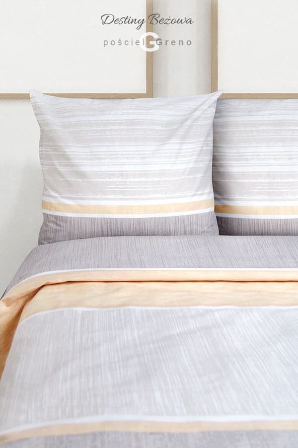 Vuodevaate 160x200 valkoinen PREMIUM Destiny Beige