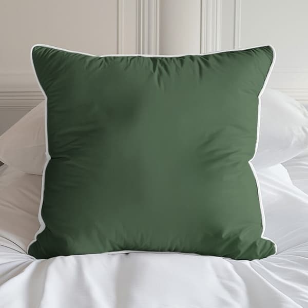 Ren bomuldssengetøj Makosatin 160x200 Grøn Premium