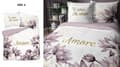 Miniatyrbild 3 av 5: Holländskt sängkläder 160x200 Amore Flowers Holland