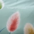 Miniatyrbild 10 av 10: Satinsängkläder 160x200cm Catkins Turkosblå