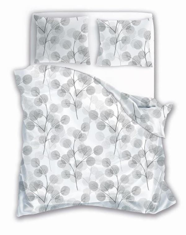 Bomullssängkläder 220x200 Fashion Branches Ash Grey