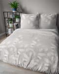 Miniatyrbillede 4 af 4: Flannel Sengetøj 220x200 Blomster Lys Beige