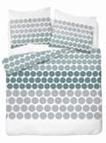 Miniatyrbild 1 av 5: Sängkläder 220x200 Satin Microfiber Dots Grågrön