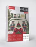 Miniatyrbild 5 av 5: Julsängkläder 220x200 Nötknäppare Jul Holland GOD JUL