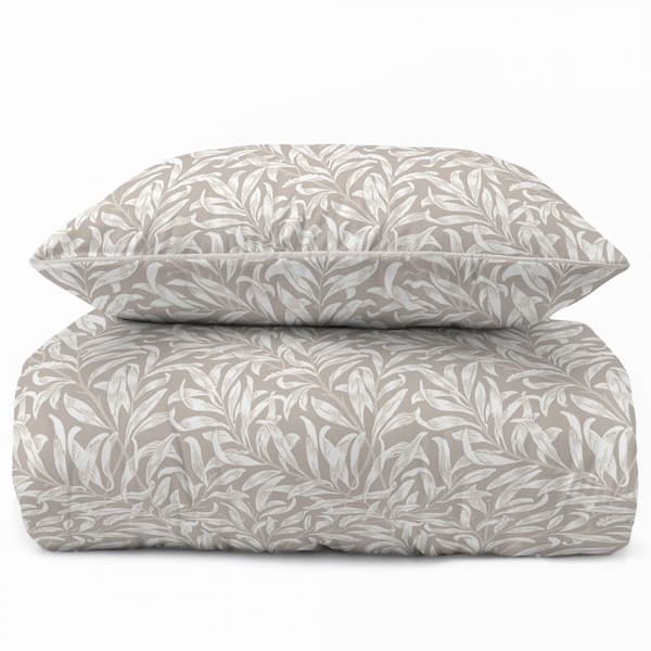 Pussilakana 160x200 La Perkale Perkal terereillä Kukkakuvioinen niittybeige Premium Cotton
