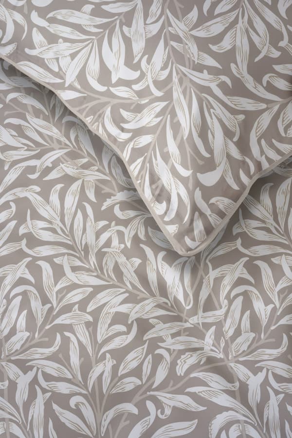 Pussilakana 160x200 La Perkale Perkal terereillä Kukkakuvioinen niittybeige Premium Cotton