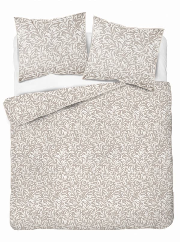 Pussilakana 160x200 La Perkale Perkal terereillä Kukkakuvioinen niittybeige Premium Cotton