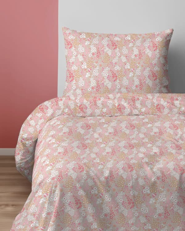 Barnsängkläder 160x200 Blomäng XOXO Dreams