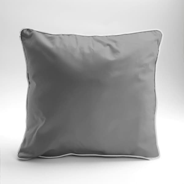Puhdas puuvilla Makosatin -vuodevaatteet 180x200 harmaa premium