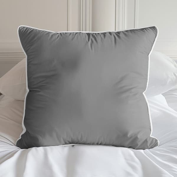 Puhdas puuvilla Makosatin -vuodevaatteet 180x200 harmaa premium