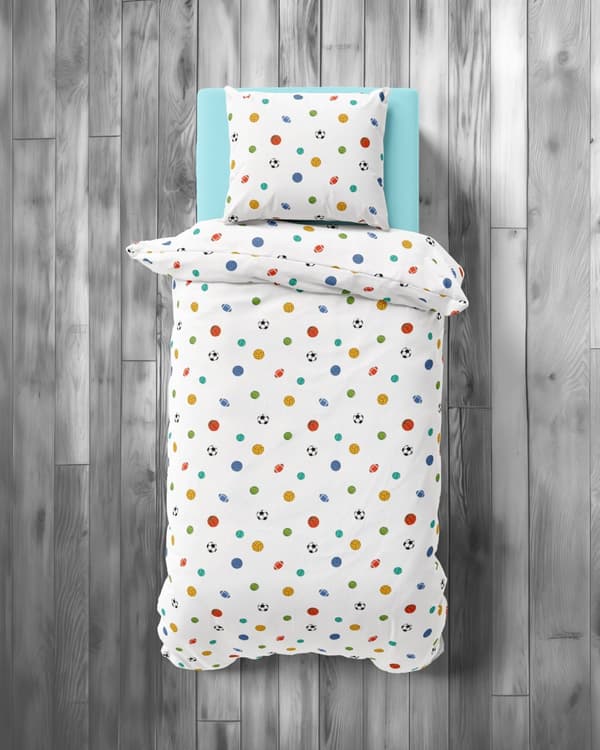 Lasten vuodevaatteet 140x200 pallot XOXO Dreams