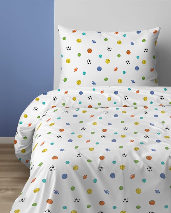 Lasten vuodevaatteet 140x200 pallot XOXO Dreams
