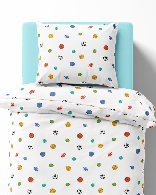 Lasten vuodevaatteet 140x200 pallot XOXO Dreams