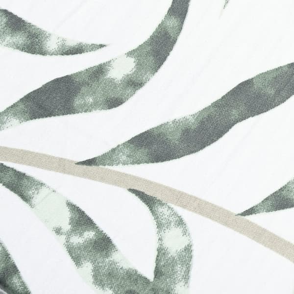 Satiinivuodevaatteet 160x200 EXCLUSIVE Vihreät lehdet