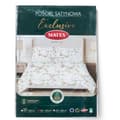Miniatyrbillede 5 af 6: Satin Sengetøj 160x200 EKSKLUSIVT Blade og Blomster Forår
