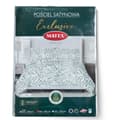 Miniatyrbillede 6 af 6: Satin Sengetøj 220x200 EKSKLUSIVT Blade i grønne nuancer