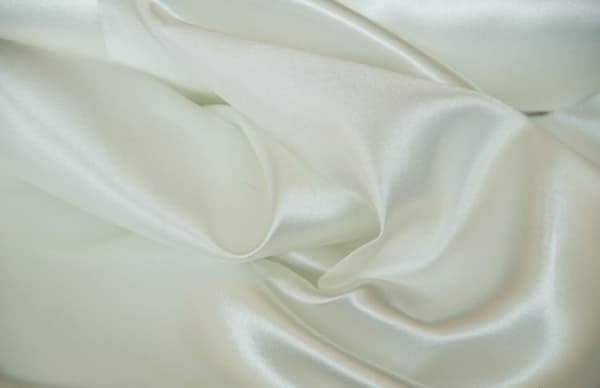 Stof Satin Satin Glat Creme Ecru 160cm