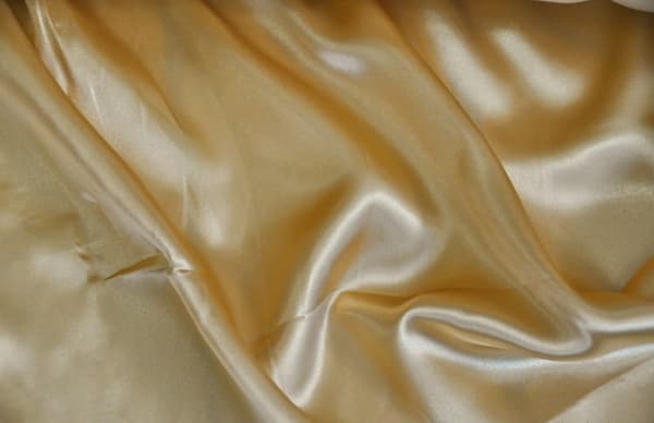 Stof Satin Satin Glat Guld 150cm