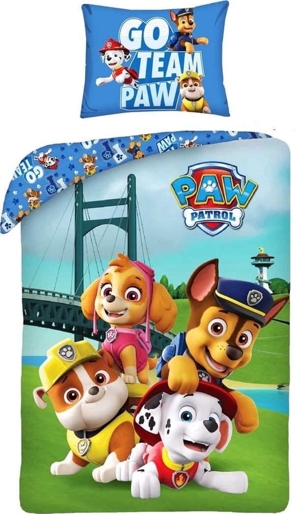 Babysängkläder 100x135 + 40x60 PAW PATROL