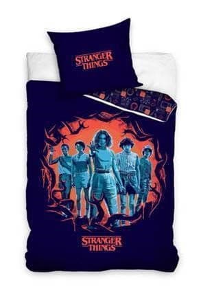Bomullssängkläder Stranger Things 160x200 Netflix
