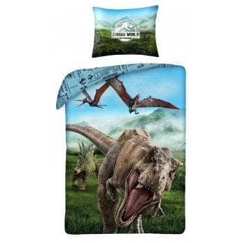 Bomullssängkläder T-REX 140x200 Jurassic World