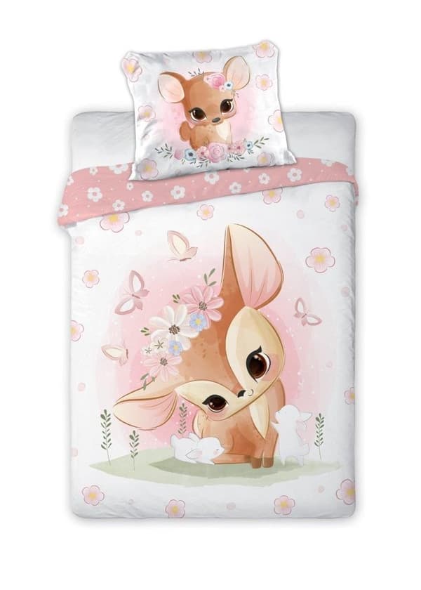Babysängkläder 100x135 Cuddles Deer