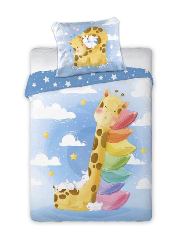 Babysängkläder 100x135 Giraffmys
