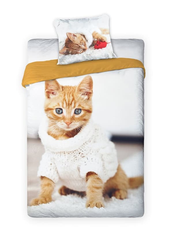 Vuodevaatteet 140x200 Cotton Kitty