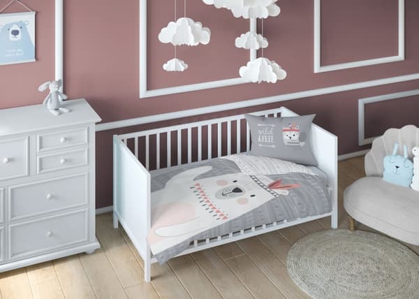 Babysängkläder 100x135 Nallebjörn BOMULL
