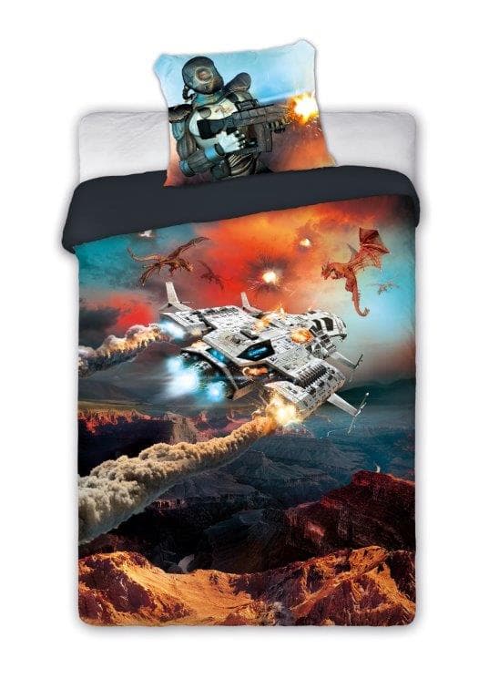 Barnsängkläder Gamer Cosmos 140X200CM +70x90