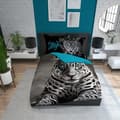 Miniatyrbild 5 av 7: Bomullssängkläder Leopard 220x200 Holland Natura