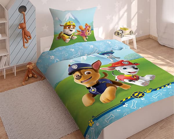 Paw Patrol Barnsängkläder 160x200 Bomull