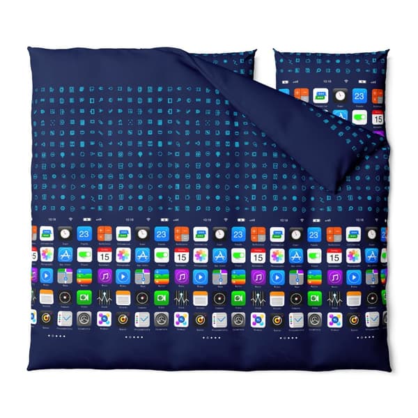 SÄNGKLÄDER I BOMULL 220x200 APPS
