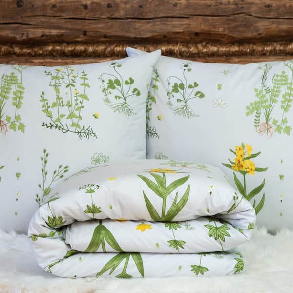 Sengetæppe i bomuld 160x200 Celadin