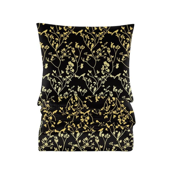 Sängkläder 155x220 gyllene blommor