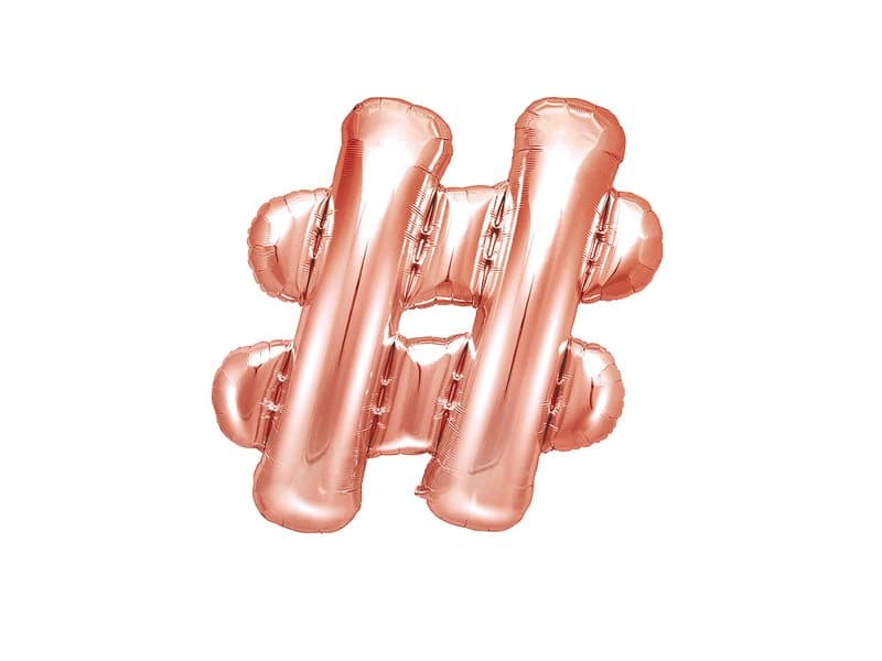 Folieballong # Rosé