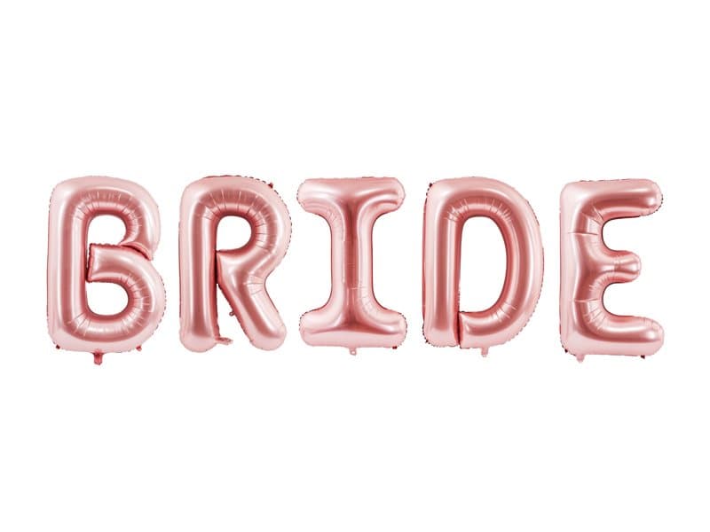 Folieballong BRIDE