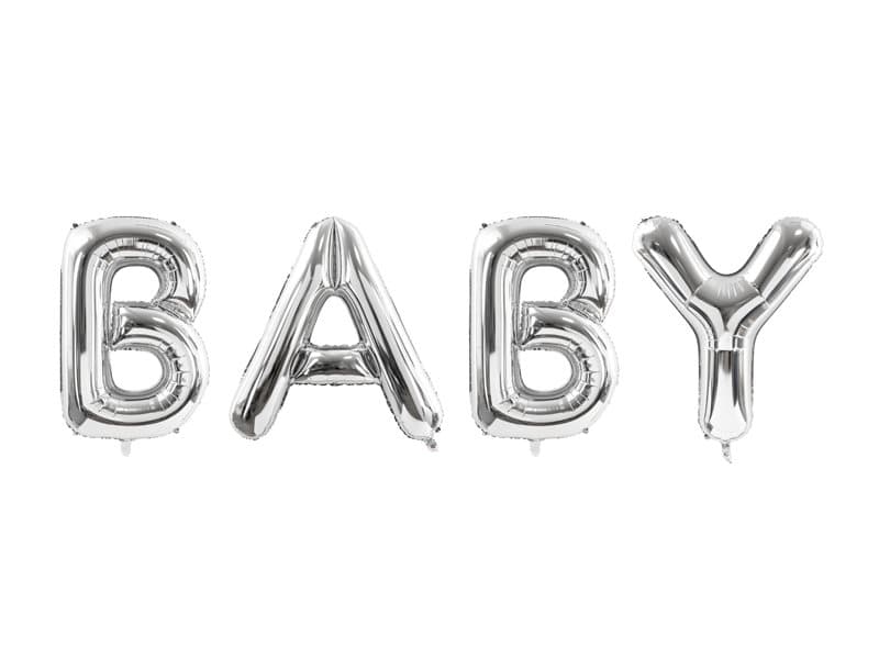 Ballong "BABY" SIlver