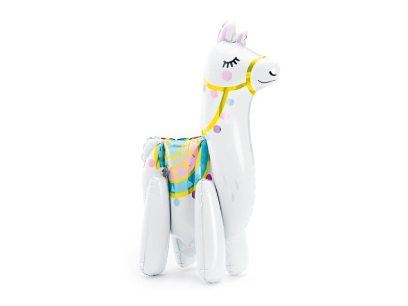 Folieballong Lama, 39 x 61 cm.