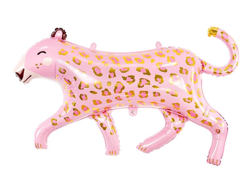 Folieballong Leopard, 103 x 84 cm.
