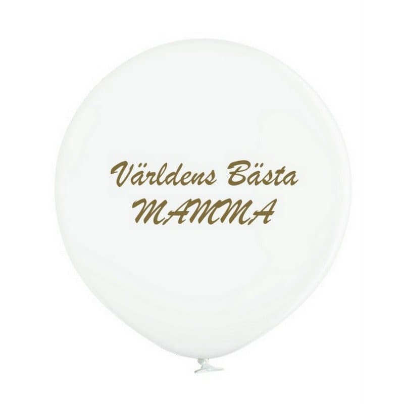 Jätteballong "Världens bästa Mamma!"