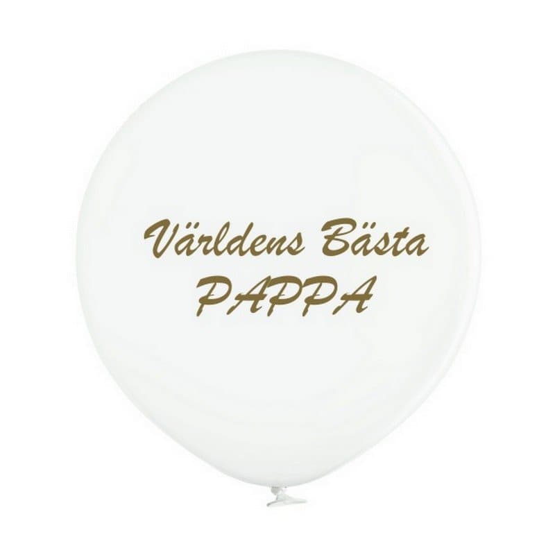 Jätteballong "Världens bästa Pappa!"