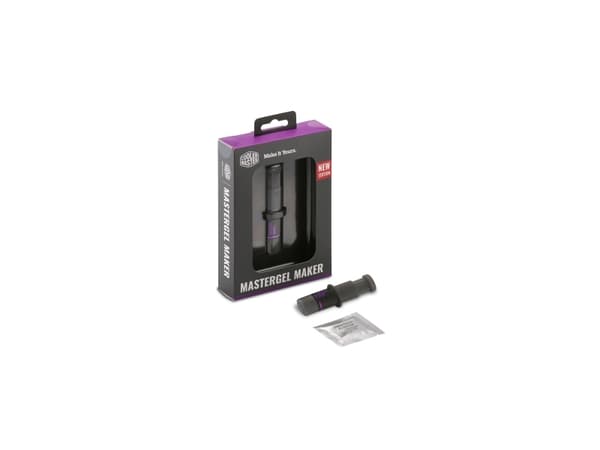 Cooler Master MasterGel Maker, Lämpötahna, 11 W/m·K, 2,6 g/cm³, Harmaa, 1,5 ml, 0,012 g