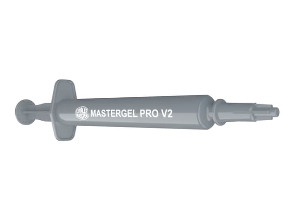 Cooler Master MasterGel Pro V2, Lämpötahna, 9 W/m·K, 2,6 g/cm³, Harmaa, 1,5 ml, 4 g
