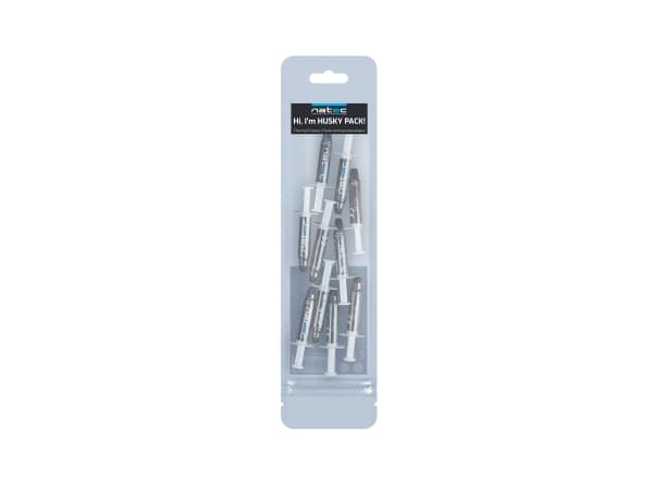 NATEC Husky Pack, 4,63 W/m·K, Grå, -30 - 280 °C, 0,4 ml, 1 g, 10 stykker