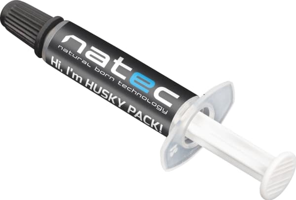 NATEC Husky Pack, 4,63 W/m-K, Grå, -30 - 280 ° C, 0,4 ml, 1 g, 10 styck