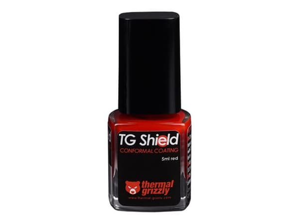 Thermal Grizzly TG Shield - Skyddande beläggning - röd