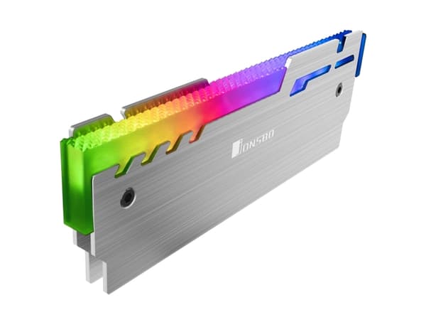 Jonsbo NC-3 ARGB, Heatsink/Radiatior, Sølv